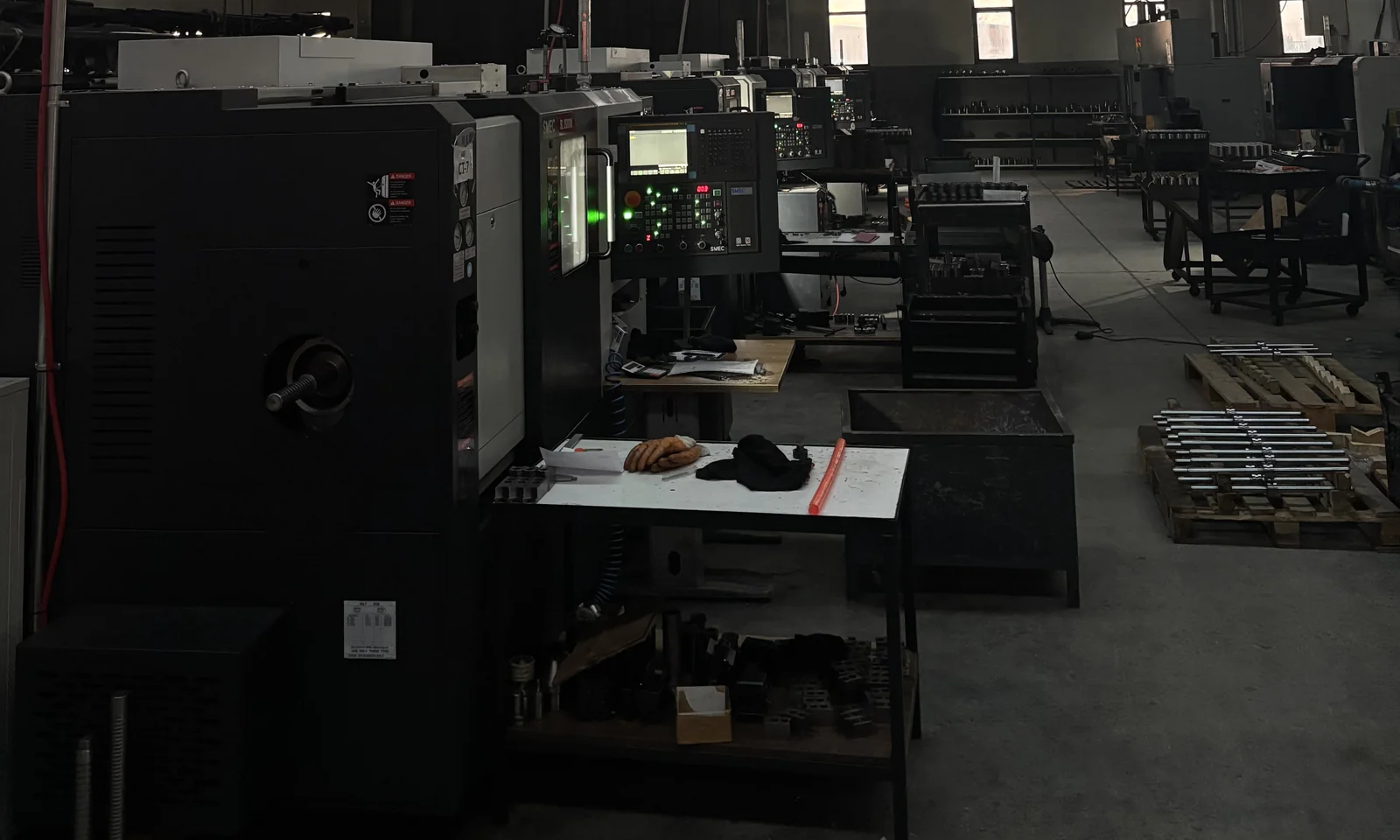 HPS Konya CNC üretim atölyesi